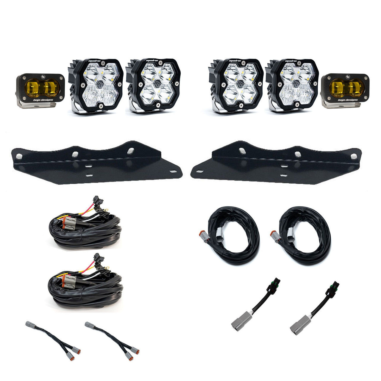 Squadron 2.0 Sport/S2 SAE "Sportman" Fog Pocket Light Kit - Ford 2017-20 F-150 Raptor