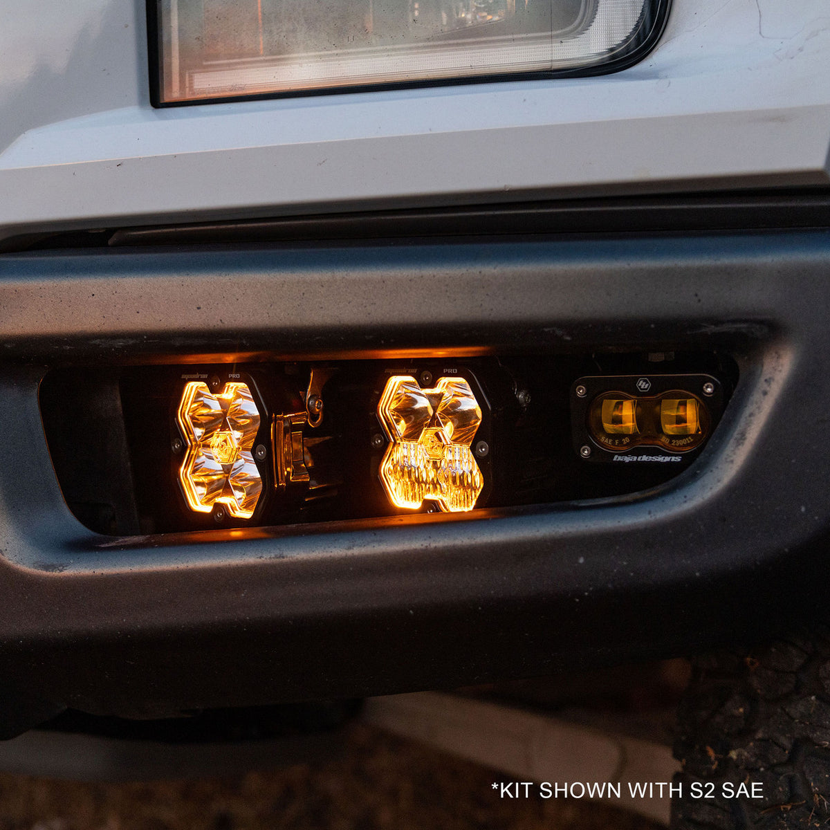 Squadron 2.0 Sport/S2 Sport Fog Pocket Light Kit - Ford 2017-20 F-150 Raptor