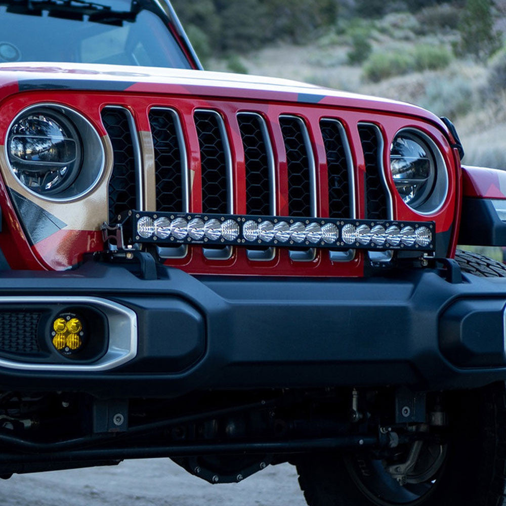 Jeep JL/JT OnX6+ 30 Inch Bumper Light Kit - Jeep 2020-2026 Gladiator; 2018-2026 Wrangler JL; NOTE: w/ OE Plastic Bumper