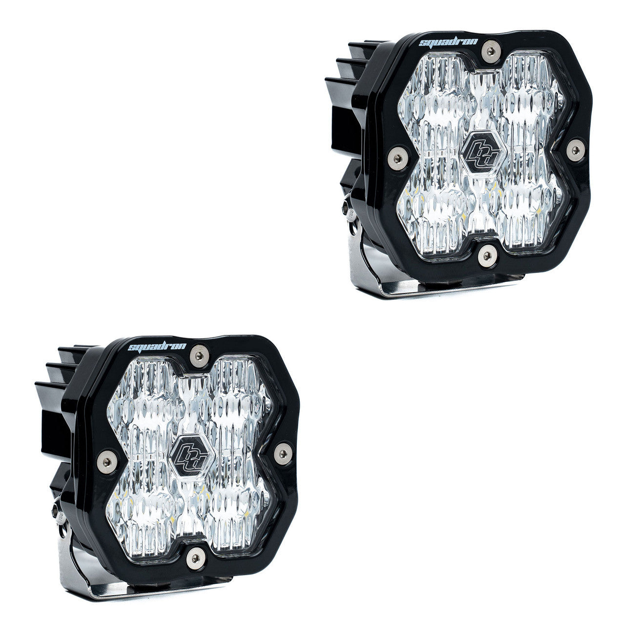 Squadron 2.0 Sport Black LED Auxiliary Light Pod Pair - Universal