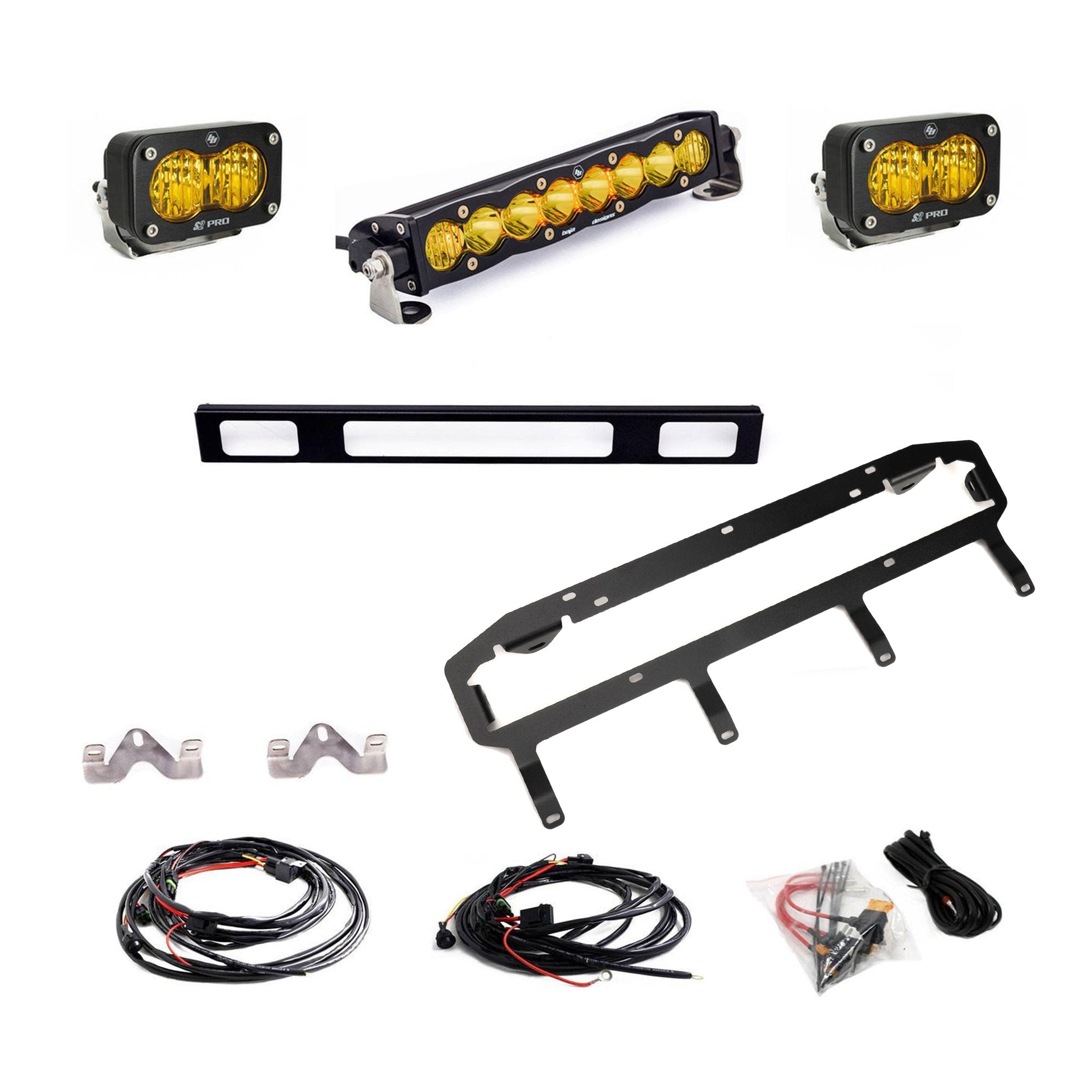 S8 10-inch/S2 Pro Grille Light Replacement Kit - 2025-On Toyota 4Runner; Note: TRD Pro