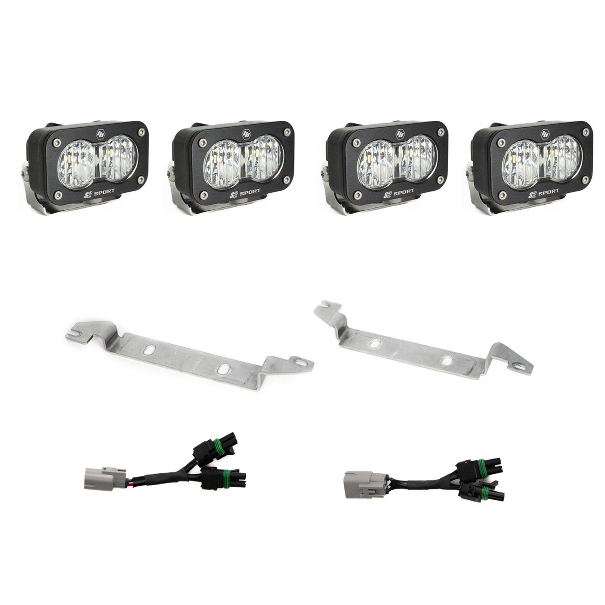 S2 Sport OEM Fog Light Replacement Kit - 2025-On Toyota 4Runner NOTE: TRD Pro/Trailhunter