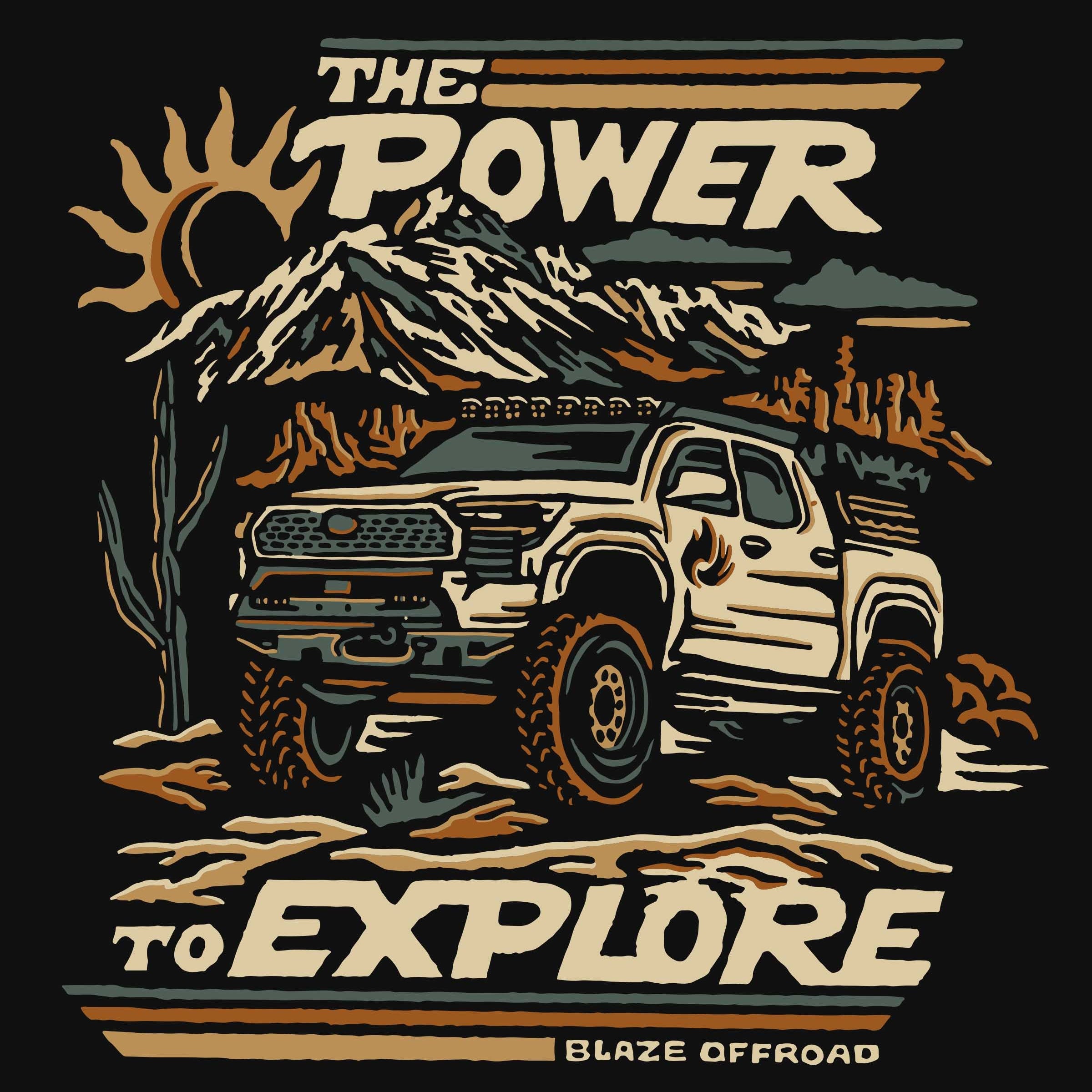 Rayco Design X Blaze Off-Road Collab Tee