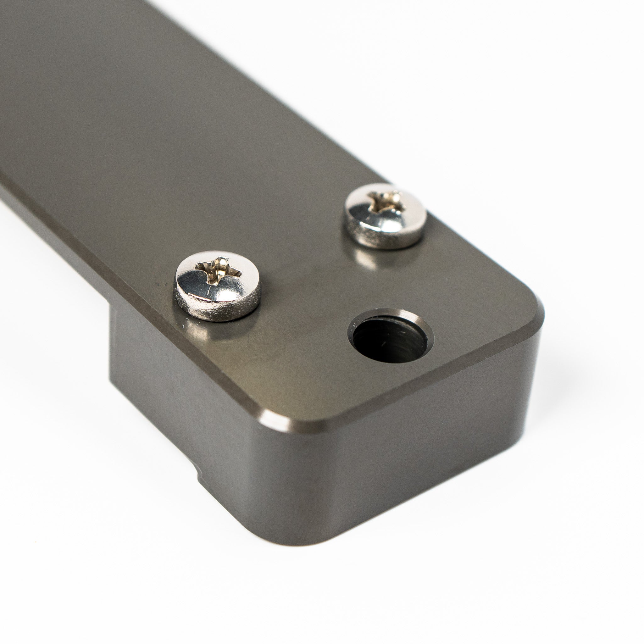 Super Duty Billet Battery Tie Down - Command Center F250-F550