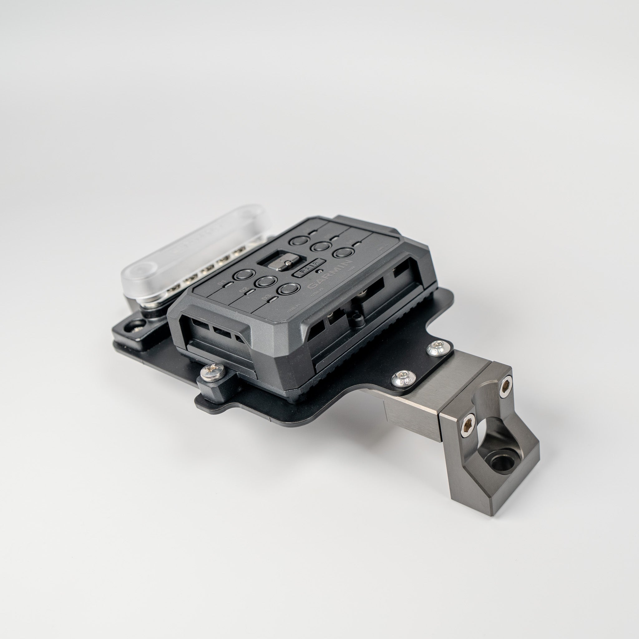 Super Duty Billet Battery Tie Down - Command Center F250-F550