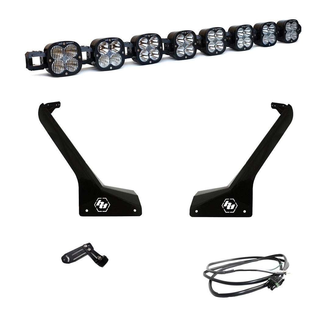 eep JL/JT 8XL Linkable Roof Mount Light Kit - Jeep 2020-2026 Gladiator; 2018-2026 Wrangler JL; Exc. Rubicon 392, Mojave, 4xE