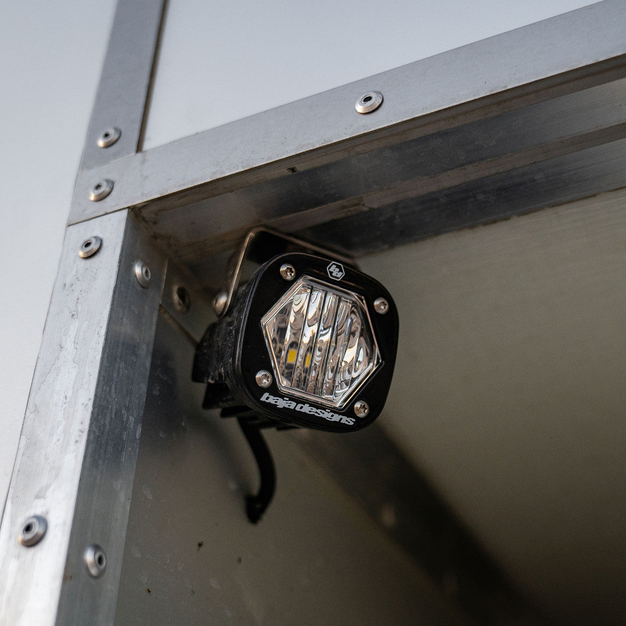 S1 Black LED Auxiliary Light Pod - Universal