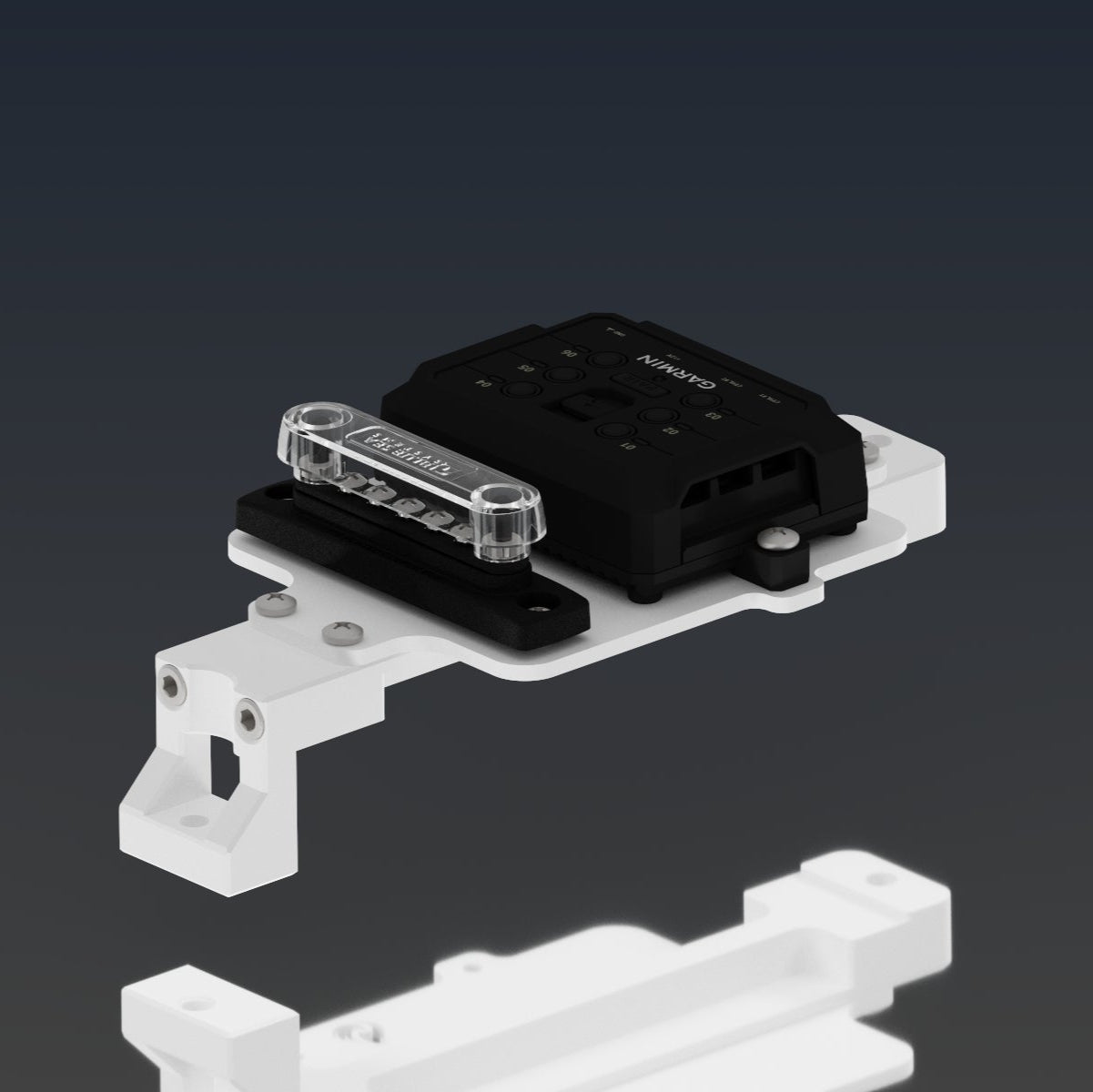 Super Duty Billet Battery Tie Down - Command Center F250-F550