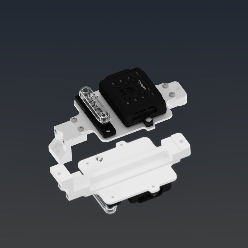 Super Duty Billet Battery Tie Down - Command Center F250-F550