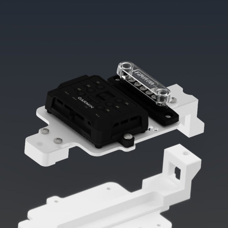 Super Duty Billet Battery Tie Down - Command Center F250-F550