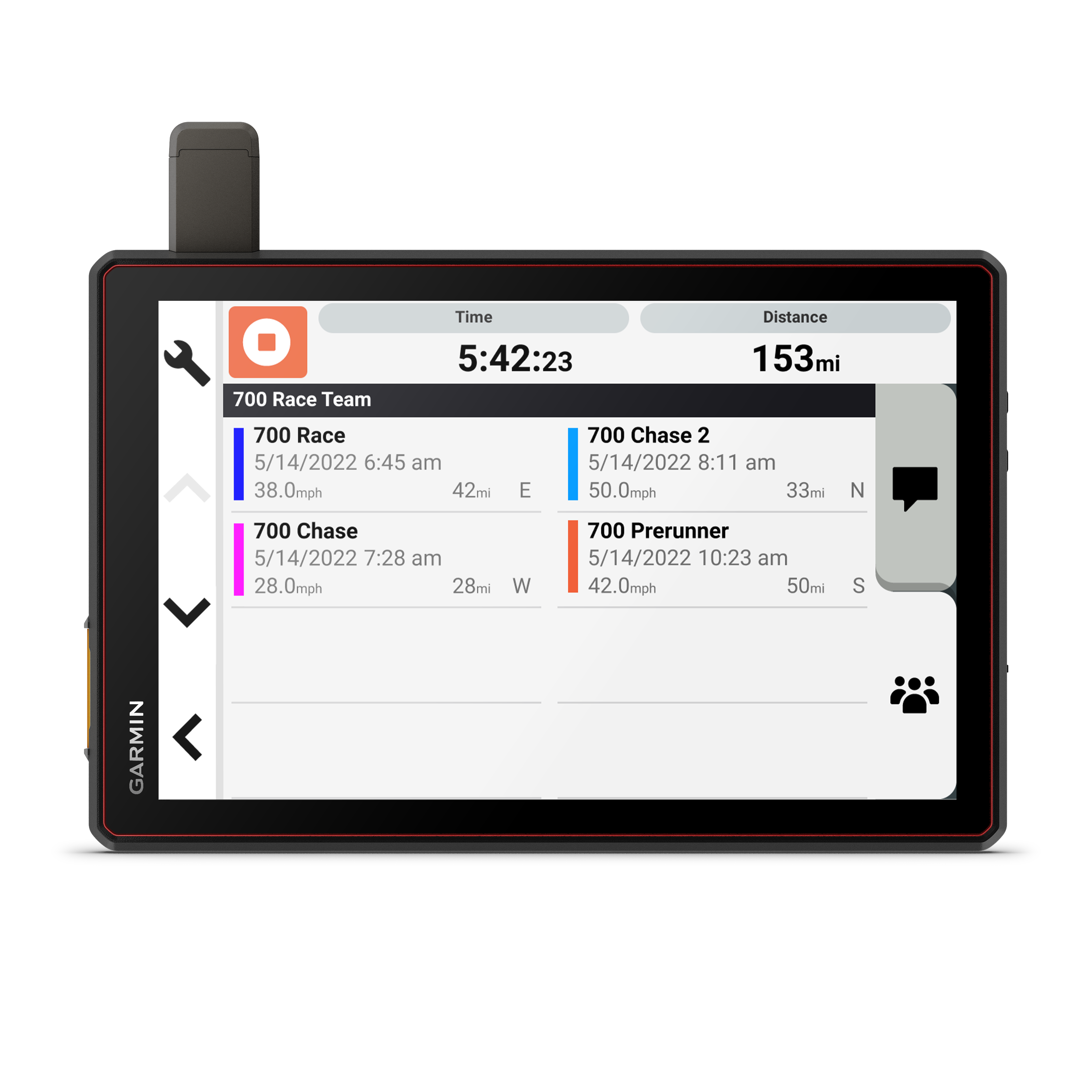 Tread® XL - Baja Chase Edition, 10" Off-Road Chase Navigator - Blaze Off-Road