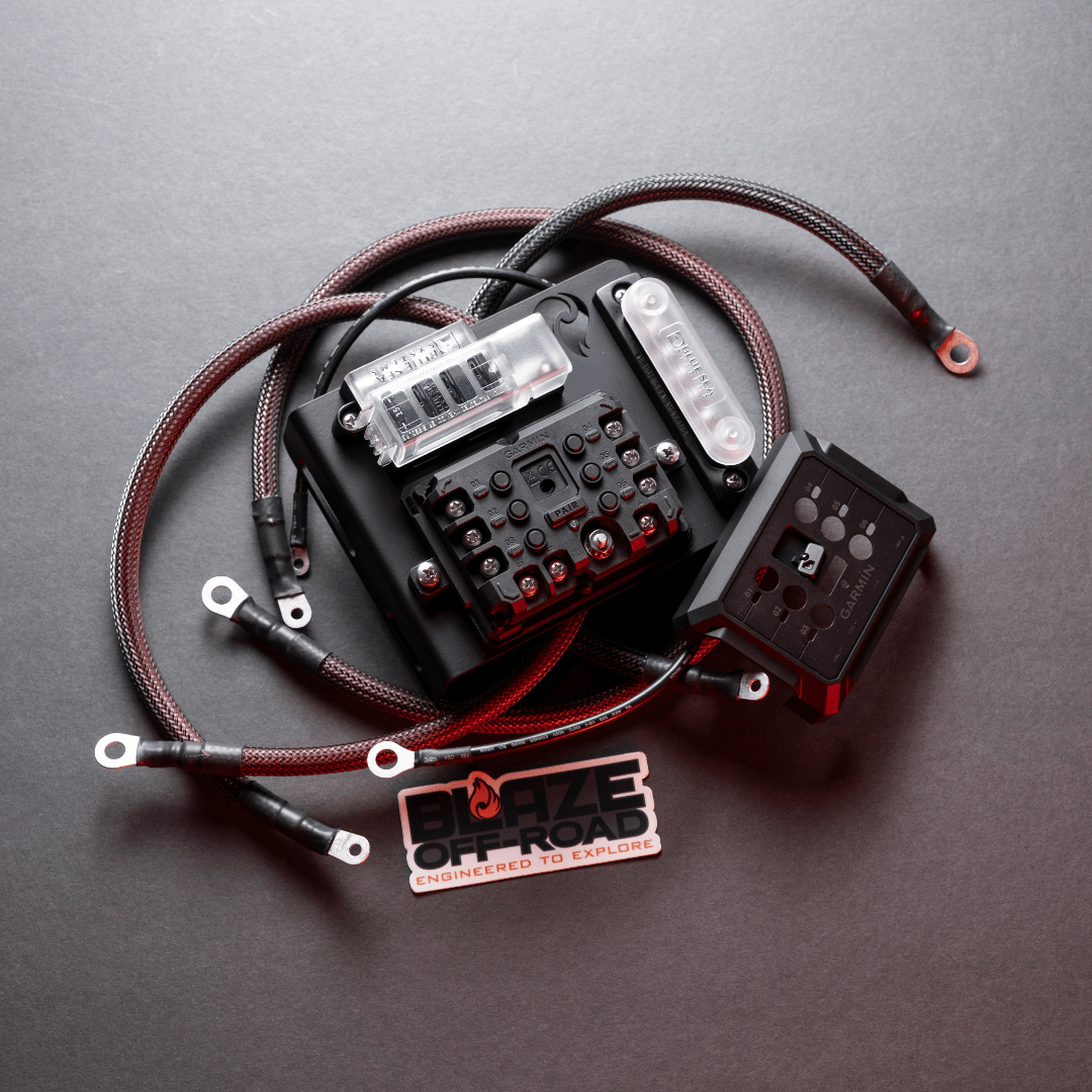 Complete Blaze Off-Road Garmin PowerSwitch mounting Kit for Toyotas