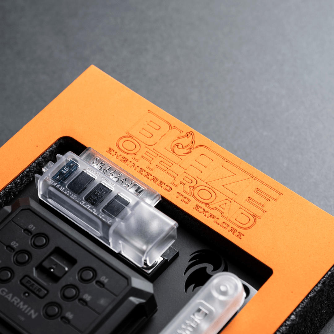 Blaze Off-Road Complete Garmin PowerSwitch Kit Packed