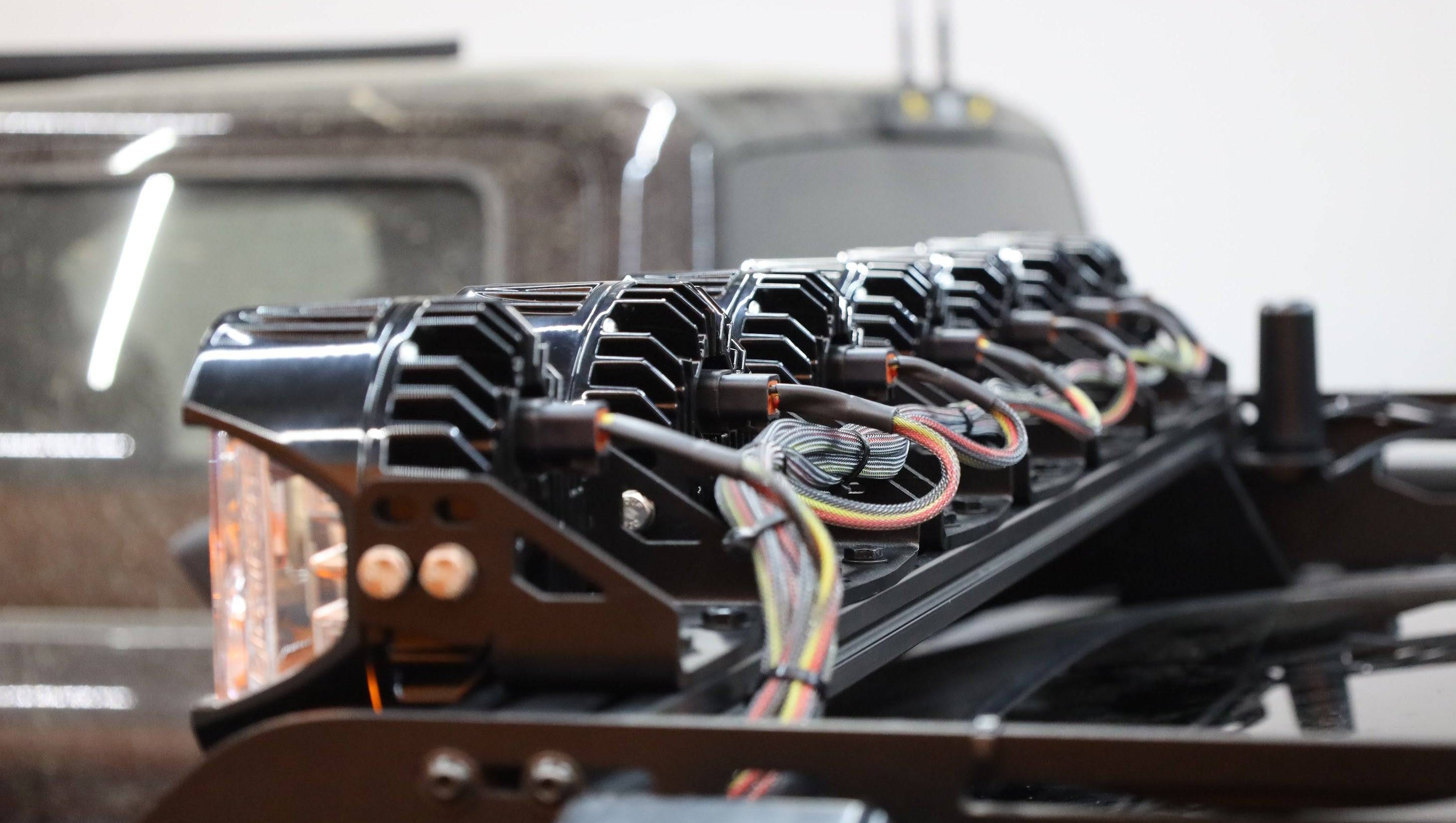 Roof Rack Light Array One Piece Harness - Blaze Off-Road