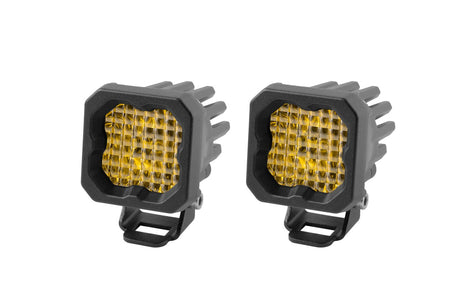 Stage Series C1 Yellow SAE Fog Standard LED Pod (pair) - Blaze Off-Road