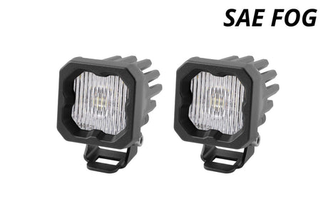 Stage Series C1 White SAE Fog Standard LED Pod (pair) - Blaze Off-Road
