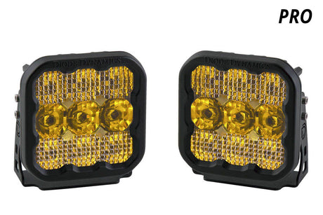 Stage Series 5" Yellow Pro LED Pod (pair) - Blaze Off-Road