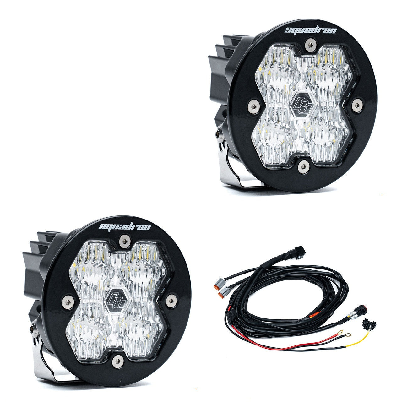 Squadron-R 2.0 Sport Black LED Auxiliary Light Pod Pair - Universal