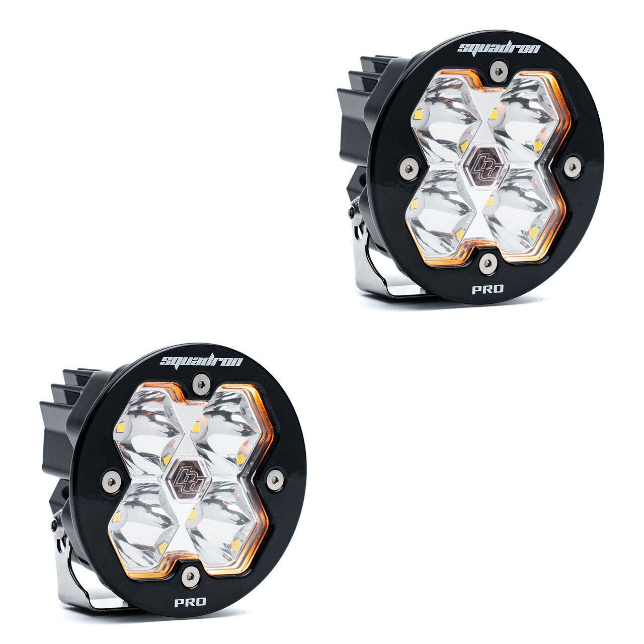 Squadron-R 2.0 Pro Black LED Auxiliary Light Pod Pair - Universal