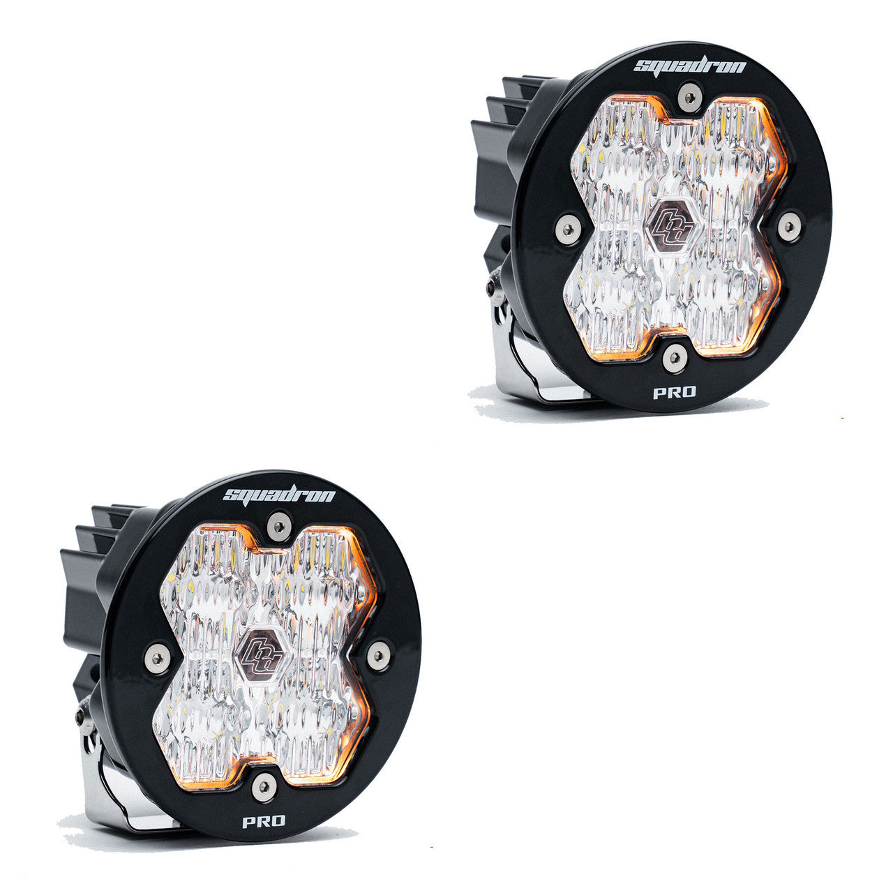 Squadron-R 2.0 Pro Black LED Auxiliary Light Pod Pair - Universal