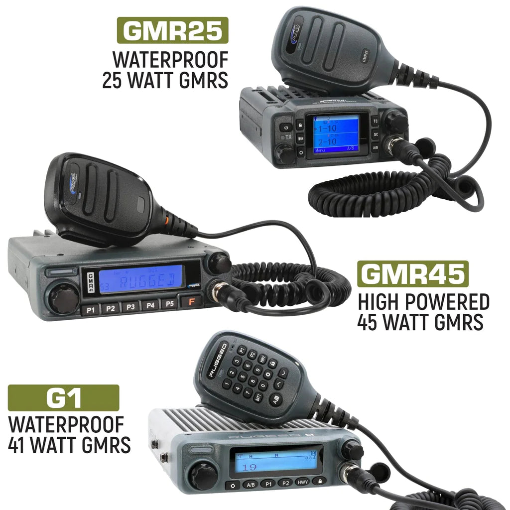 Ford Bronco Two-Way GMRS Mobile Radio Kit - Blaze Off-Road
