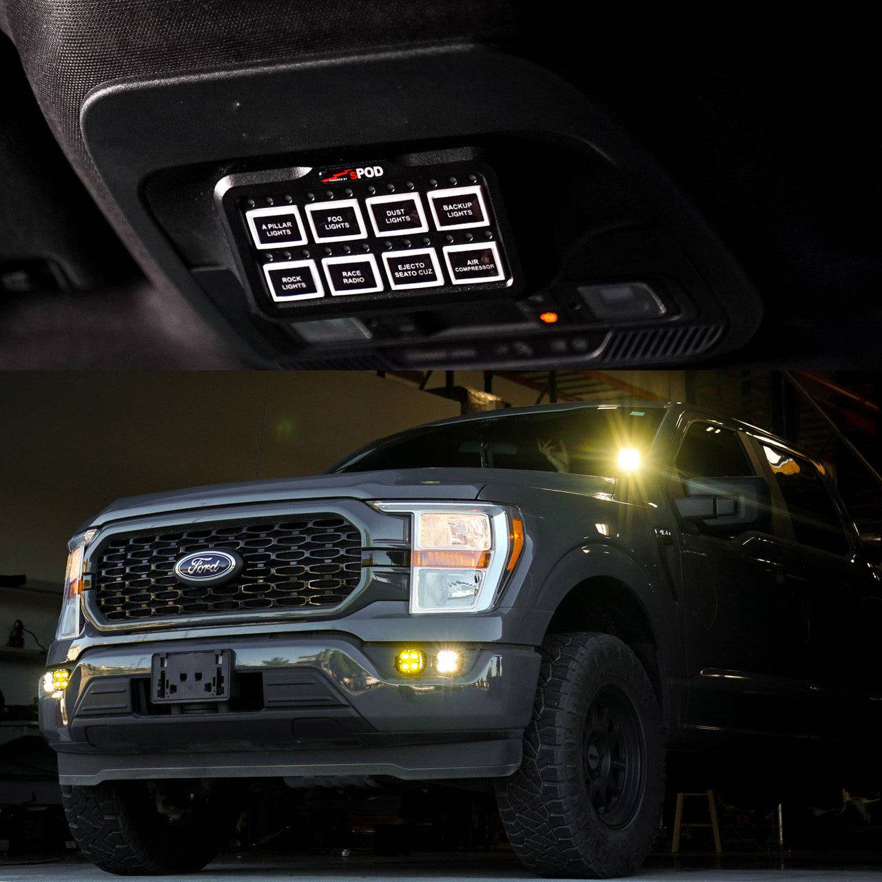 sPOD HD BantamX Kit - Ford 2021-On F-150, 2021-On F-150 Raptor - Blaze Off-Road