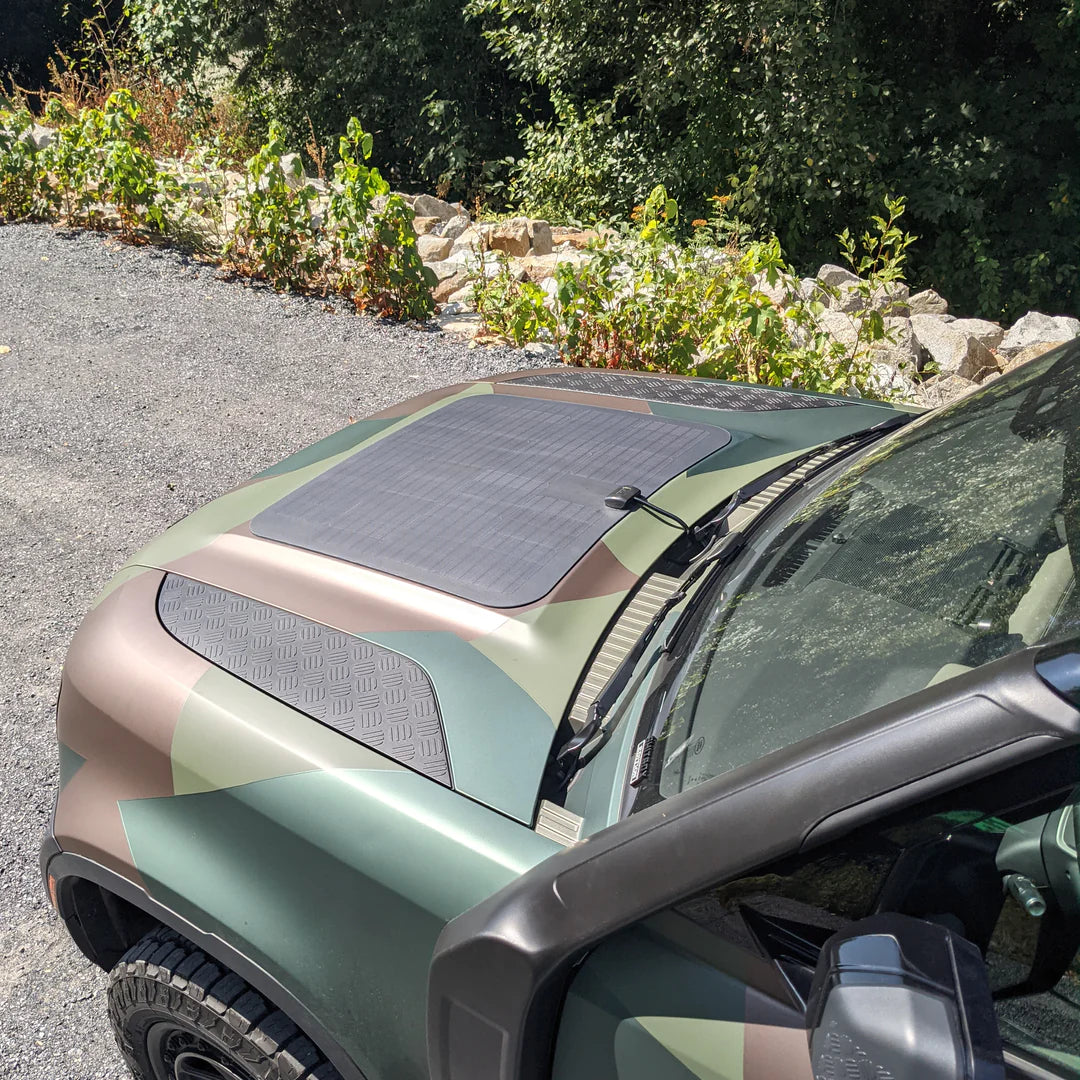 LAND ROVER DEFENDER (2019+) VSS SYSTEM™ - 85 WATT HOOD SOLAR PANEL - Blaze Off-Road