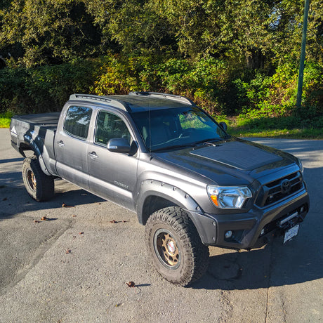 TOYOTA TACOMA 2ND GEN (2005-2015) VSS SYSTEM™ - 90 WATT HOOD SOLAR PANEL | IN STOCK AND SHIPPING! Regular price - Blaze Off-Road