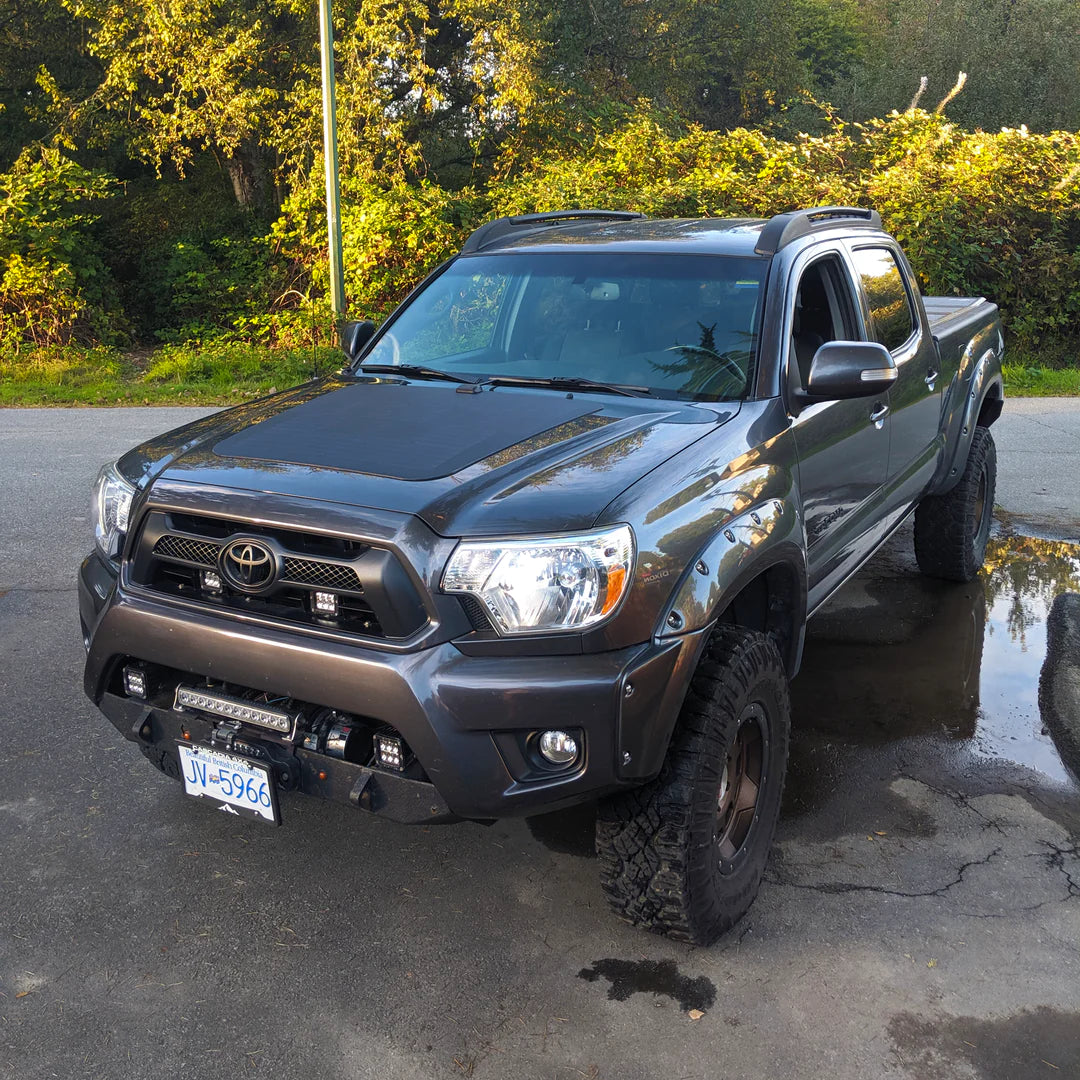 TOYOTA TACOMA 2ND GEN (2005-2015) VSS SYSTEM™ - 90 WATT HOOD SOLAR PANEL | IN STOCK AND SHIPPING! Regular price - Blaze Off-Road