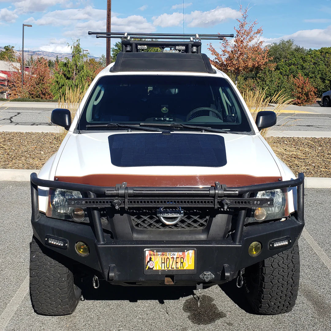 NISSAN XTERRA & FRONTIER 1ST/2ND GEN VSS SYSTEM™ - 90 WATT HOOD SOLAR PANEL | IN STOCK AND SHIPPING! - Blaze Off-Road