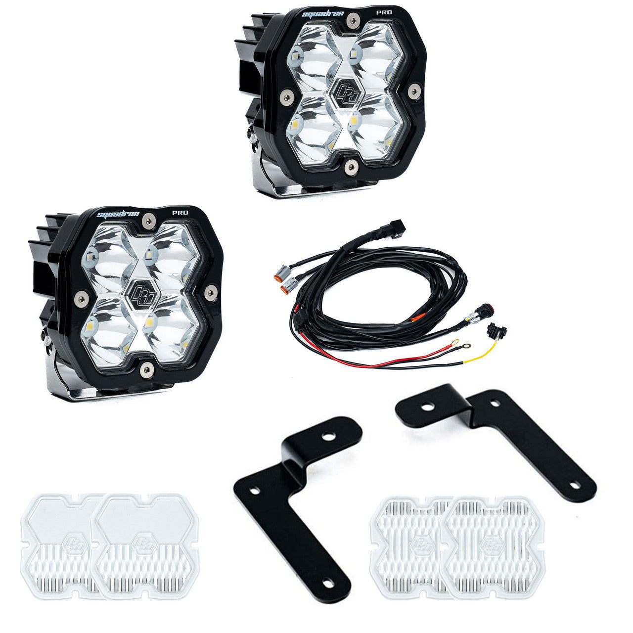 Squadron 2.0 Pro A-Pillar Light Kit - Jeep 2018-26 Wrangler JL; 2020-26 Gladiator JT