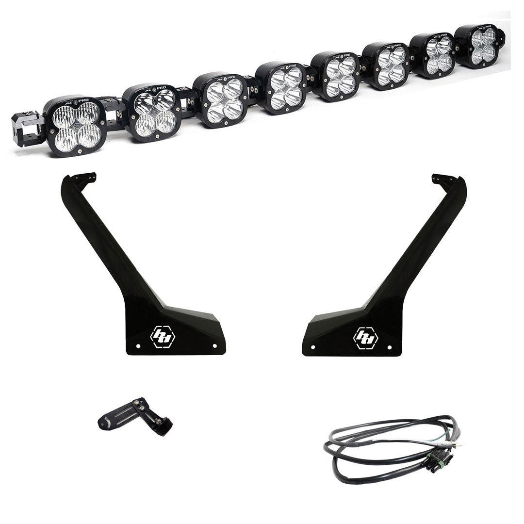 eep JL/JT 8XL Linkable Roof Mount Light Kit - Jeep 2020-2026 Gladiator; 2018-2026 Wrangler JL; Exc. Rubicon 392, Mojave, 4xE