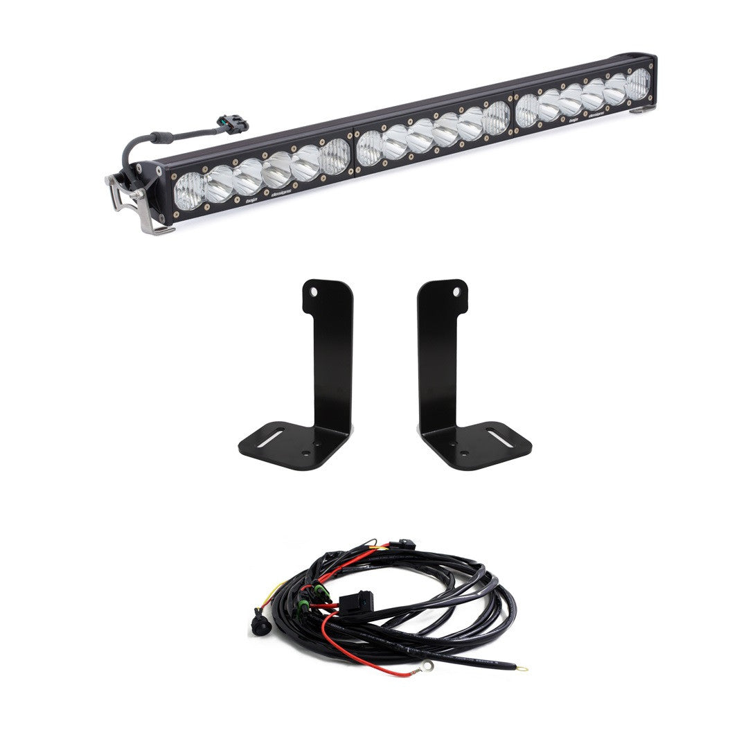 Jeep JL/JT OnX6+ 30 Inch Bumper Light Kit - Jeep 2020-2026 Gladiator; 2018-2026 Wrangler JL; NOTE: w/ OE Plastic Bumper