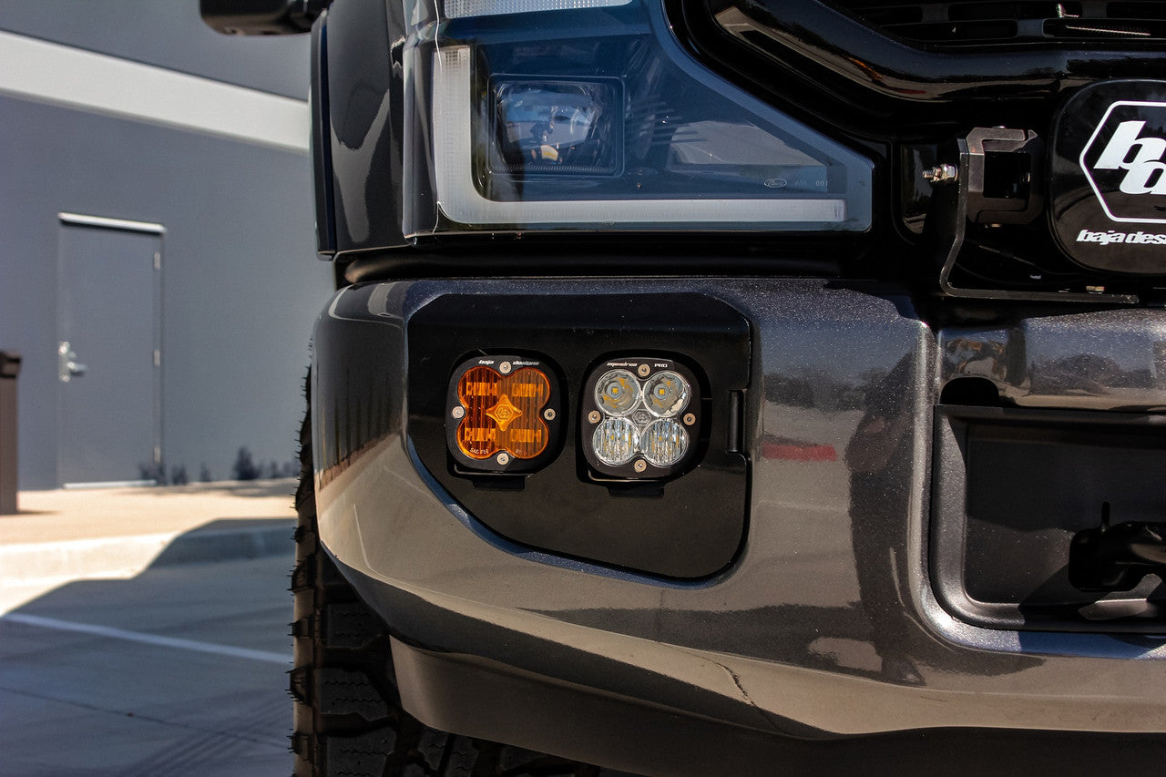 Ford Squadron SAE/Pro Fog Pocket Light Kit - Ford 2020-22 F-250/350 Super Duty