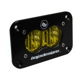 S2 Sport Black Flush Mount LED Auxiliary Light Pod - Universal - Blaze Off-Road
