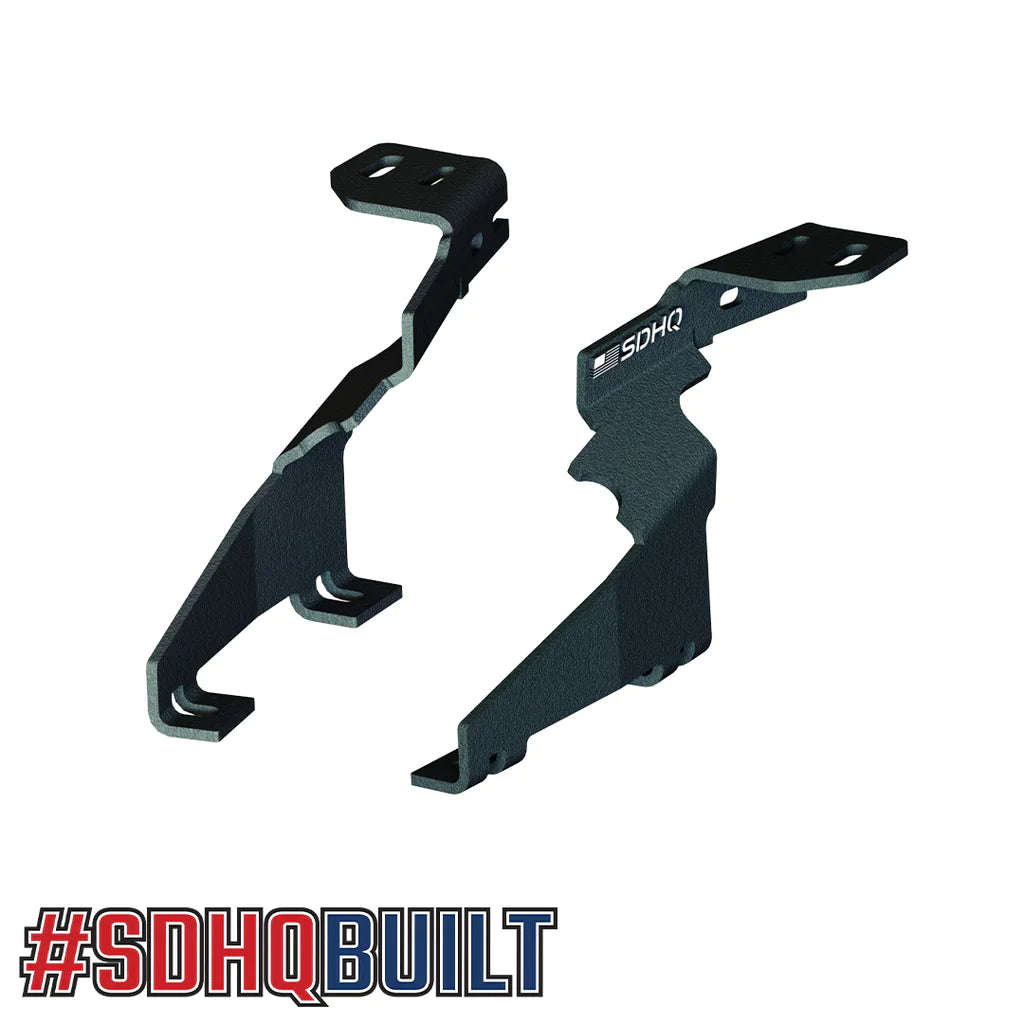 23+ FORD SUPER DUTY SDHQ BUILT A-PILLAR LIGHT MOUNTS - Blaze Off-Road