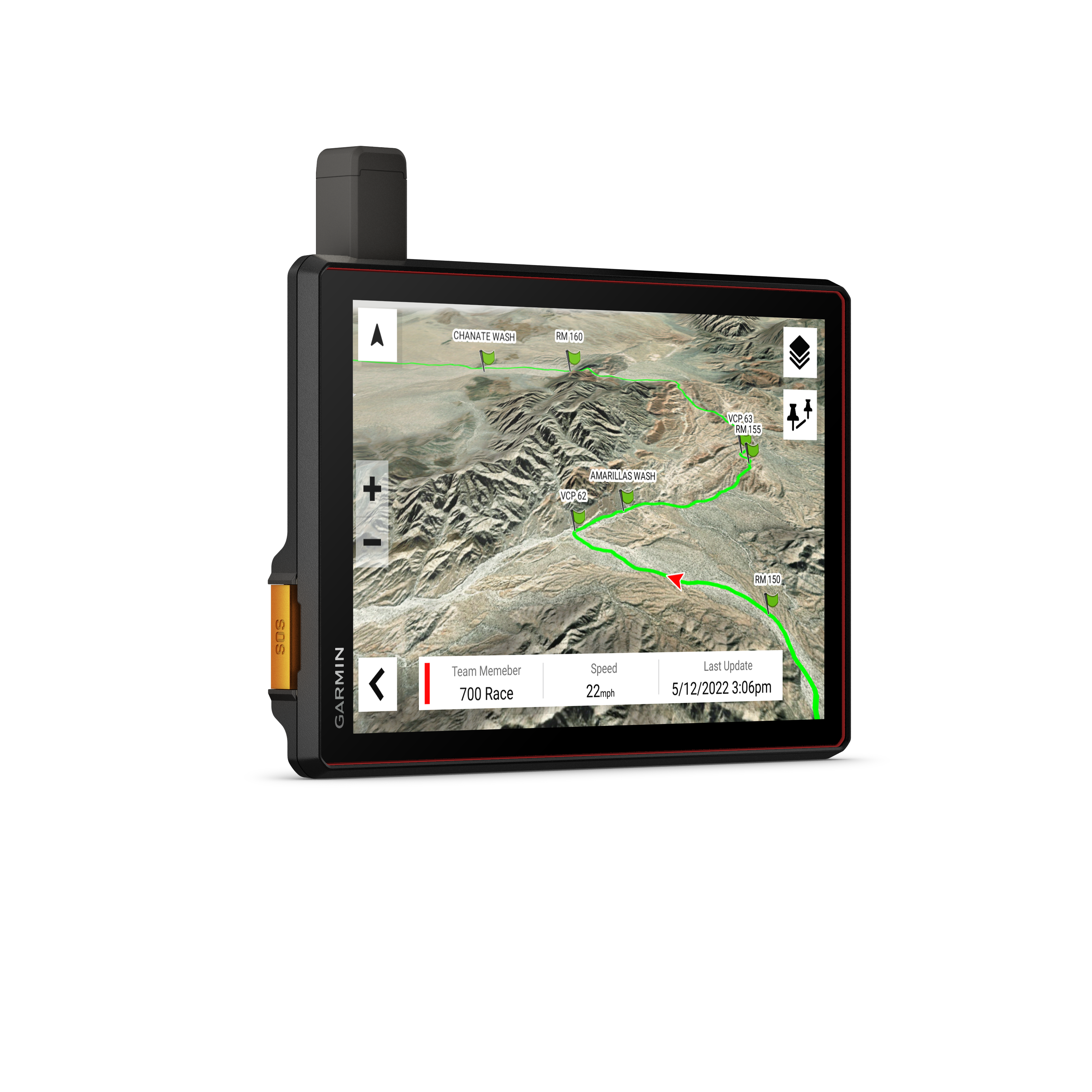 Tread® XL - Baja Chase Edition, 10" Off-Road Chase Navigator - Blaze Off-Road