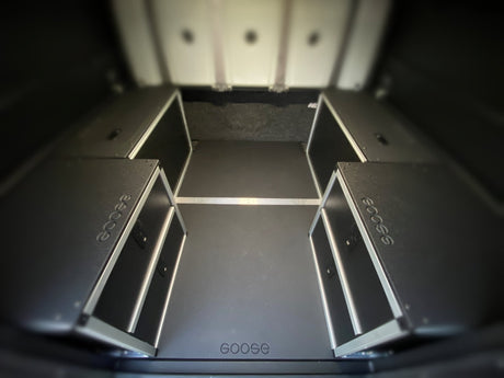 Goose Gear Alu-Cab Canopy Camper V2 - Chevy Colorado/GMC Canyon 2015-Present 2nd Gen. - Bed Plate System - 6' Bed