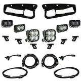 Ford Bronco S2 SAE “Pro” Fog Pocket Light Kit - Ford 2021-On Bronco; Steel Bumper - Blaze Off-Road