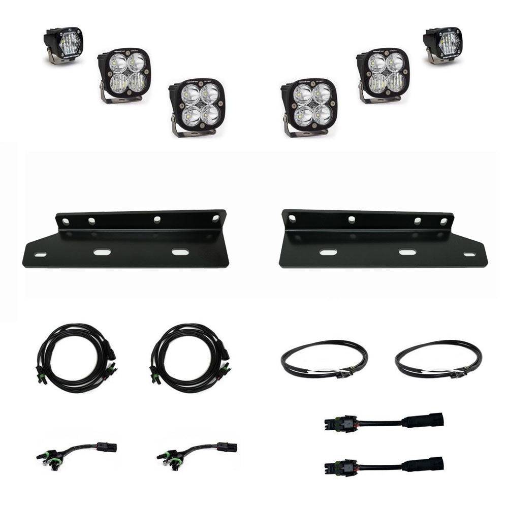 Ford Squadron Sport/S1 Fog Pocket Light Kit - Ford 2021-22 F-150; NOTE: Raptor - Blaze Off-Road