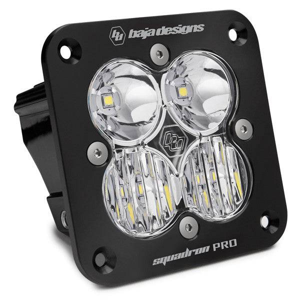 Squadron Pro Black Flush Mount LED Auxiliary Light Pod - Universal - Blaze Off-Road