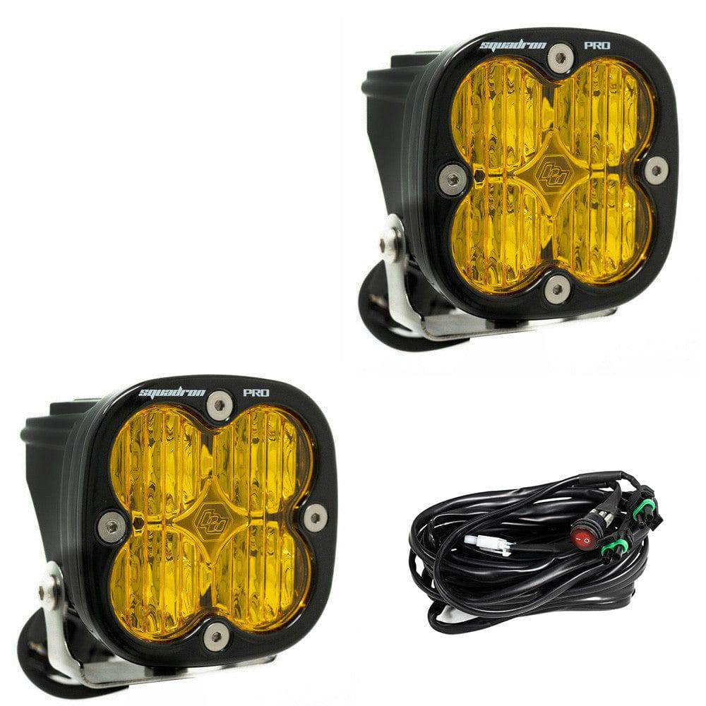 Squadron Pro Black LED Auxiliary Light Pod Pair - Universal - Blaze Off-Road