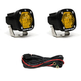 S1 Black LED Auxiliary Light Pod Pair - Universal - Blaze Off-Road