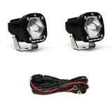 S1 Black LED Auxiliary Light Pod Pair - Universal - Blaze Off-Road