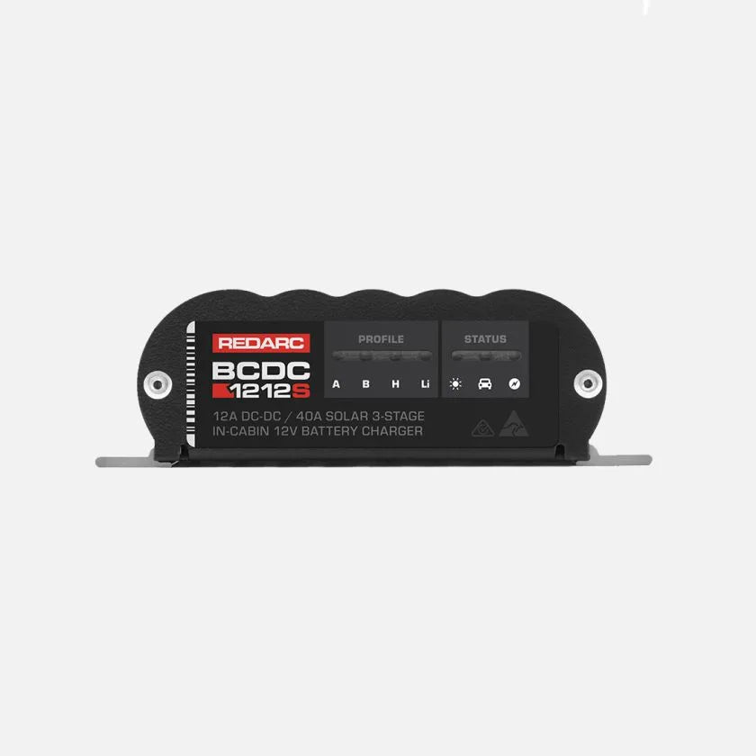 BCDC Trailer S - 12A Vehicle to Trailer Charger with Solar - BCDC1212S