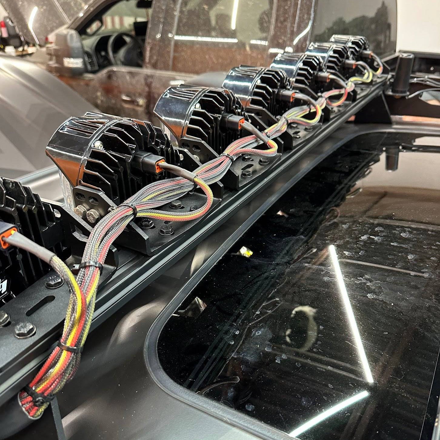 Roof Rack Light Array One Piece Harness - Blaze Off-Road