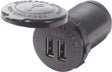 12/24V DC Dual USB Charger 4.8A with Intelligent Device Recognition - Blaze Off-Road