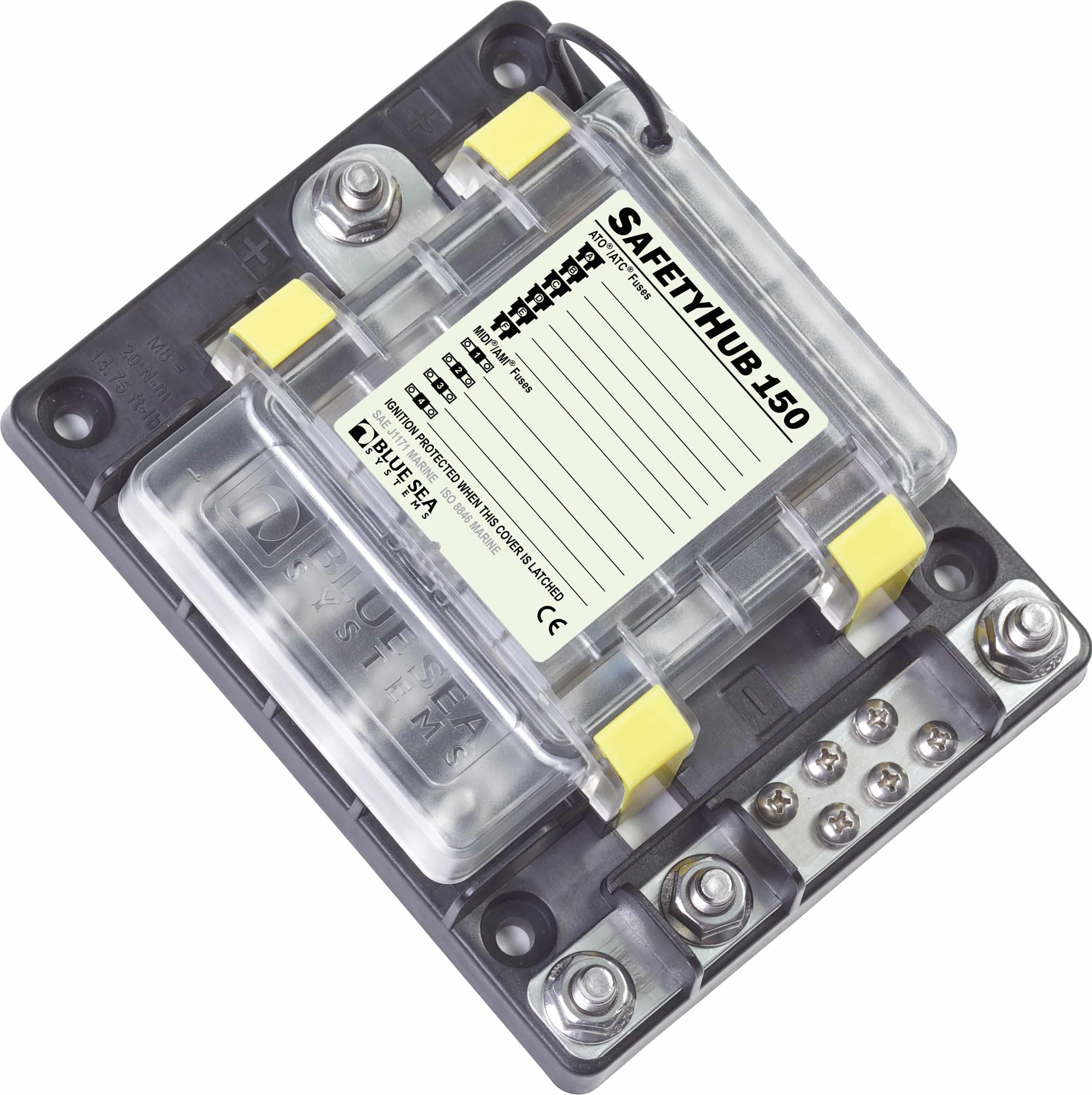 SafetyHub 150 Fuse Block - Blaze Off-Road