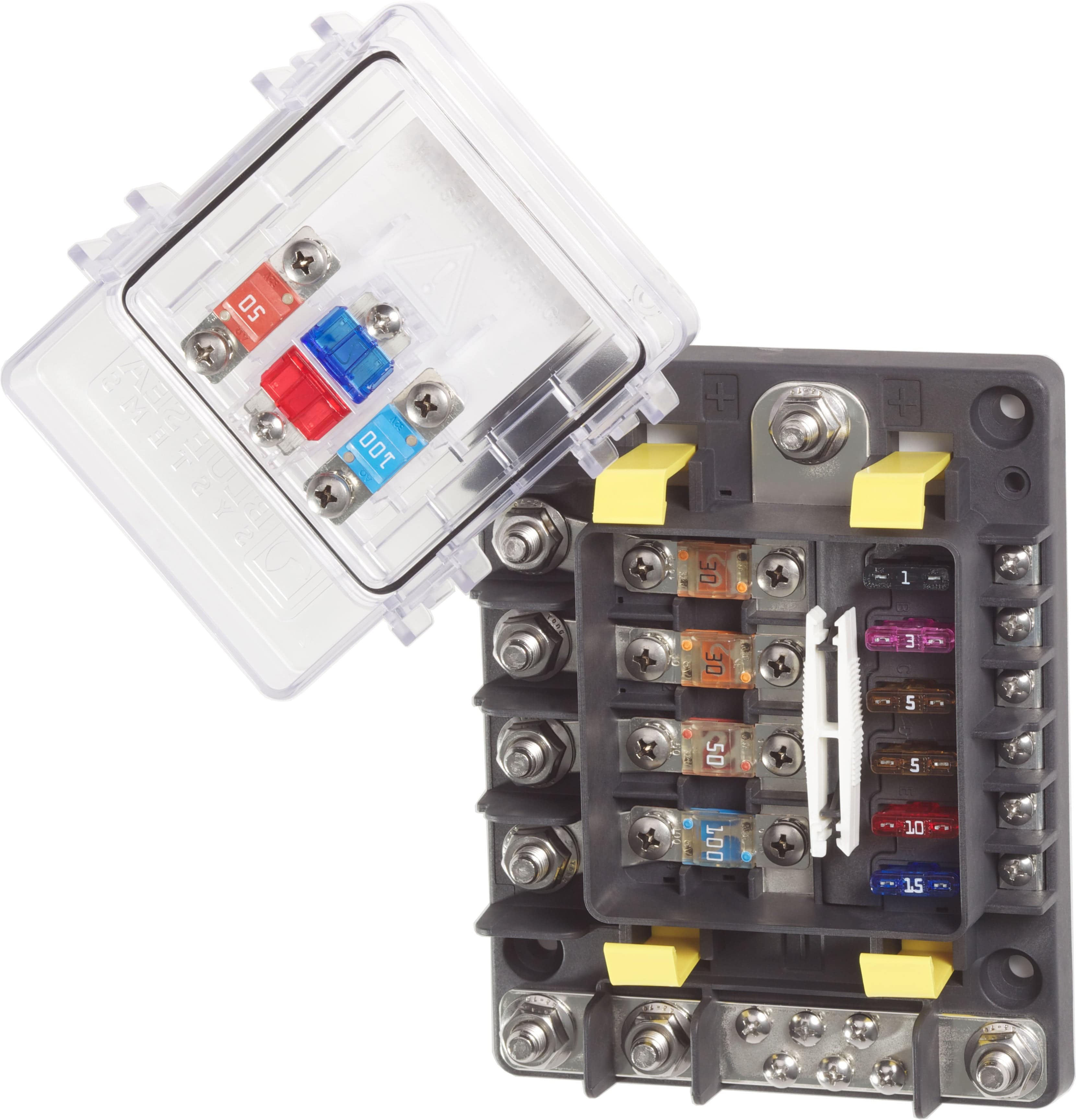 SafetyHub 150 Fuse Block - Blaze Off-Road
