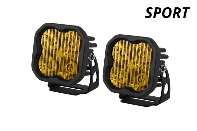 Stage Series 3" SAE Yellow Sport LED Pod (pair) - Blaze Off-Road